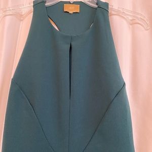 Forest green body con dress with T back!!!